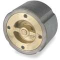 Silent Check Valve: Single Flow, Inline Silent, Cast Iron, 3 in Pipe/Tube Size, Flange x Flange