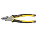 Stanley Linemans Pliers, Jaw Length: 1 5/16", Jaw Width: 1", Jaw Thickness: 1/2", Ergonomic Handle
