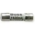 630mA Fast Acting Fuse with 250VAC Voltage Rating; GPA Series