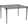 Wire Low Profile Dunnage Rack with 800 lb. Load Capacity; 24" D x 14" H x 36" W