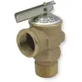 Bronze Pressure Only Relief Valve, MNPT Inlet Type, FNPT Outlet Type