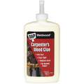 Weldwood Wood Glue: Weldwood, Standard Working Time, Interior Only, 16 fl oz., Bottle, Clear