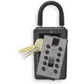 Kidde Lock Box, Push Button, 3 Key Capacity, Mounting Type: Padlock