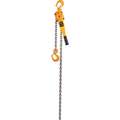 Lever Chain Hoist, 6000 lb. Load Capacity, 20 ft. Hoist Lift, 1-33/64" Hook Opening