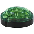 LED Road Flare, Green, Operating Life 20 hr. Steady, 60 hr. Flashing, 1 Wattage