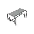 Tri-Arc TriArc Steel Rolling Platform with 450 lb. Load Capacity and Serrated Step Treads