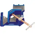 Westward Angle Clamp: 4 1/8 in Miter Capacity , 5 1/4 in Jaw Lg , 2 13/32 in Jaw Ht