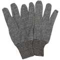 Condor Jersey Gloves, Cotton Material, Knit Wrist Cuff, Salt/Pepper, Glove Size: L