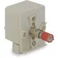 Schneider Electric Red Lamp Module with Bulb, Lamp Type: LED, 24VAC Lamp Module Voltage