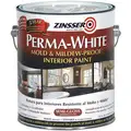 Zinsser Interior Paint: For Wood / Stucco / Plastic / Plaster / Metal / Drywall / Concrete / Ceramic, White, Water