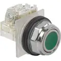 Schneider Electric Non-Illuminated Push Button, Type of Operator: Flush Button, Size: 30mm, Action: Momentary Push