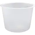 Encore Plastics Paint Pail Liner: 5 qt Capacity, 6 1/8 in, 9 1/4 in Overall Lg, 9 1/4 in Overall Wd