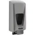 Gojo Wall Mounted, Manual Liquid Hand Soap Dispenser; 5000 mL, Gray