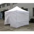 Shelter: Shelter, 6 oz UV Polyethylene, Steel, 9 ft 9 in, 6 ft 8 in, 20 ft, White