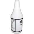Tough Guy Spray Bottle: 24 oz. Container Capacity, White, 28/400 Closure Size, Polypropylene