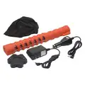 LED Baton Road Flare, Red, Operating Life 7 hr Steady, Up to 16 hr Flashing, 50,000 Millicandela