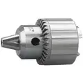 Keyed Drill Chuck, 0.188" to 0.750" Capacity, 3JT Mounting Size