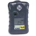 Single Gas Detector, 0 to 100 ppm Sensor Range, Audible, Visual and Vibrating Alarm Type