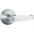 Lever w/Lock: Lever, 1, Aluminum, 19