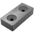Block Magnet, 1-7/8"Overall Length, 7/8"Overall Width, 3 lb. Max. Pull, 0.25" Thickness