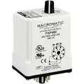 Macromatic Phase Monitor Relay, 480 VAC Input Voltage, Contact Form: SPDT, Base Type: Octal