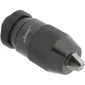 Keyless Drill Chuck, 0.039" to 0.512" Capacity, 2JT Mounting Size