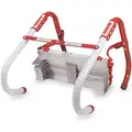Emergency Escape Ladder, 25 ft. Length, For Use With 9181814 Story Structures