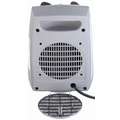 Dayton Portable Electric Heater, Fan Forced, 120VAC, 5118 / 3412 / 2218 BTU, Gray