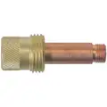 Gas Lens, Copper / Brass, 3/32", PK 2