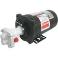 Rotary Gear Pump, 40 psi, Cast Iron, 1/3 HP, 1 Phase