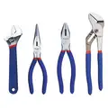 Plier and Wrench Set: 4 Pliers, Manual