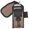 CLC Large Cell Phone Holder, Black Polyester, 5" Height, 3-1/4" Width, 1-3/4" Depth