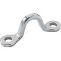 Narrow Saddle 316 Stainless Steel Rope Guide with 3/8" Max. Rope Diameter and High Polish Finish
