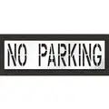 Pavement Stencil,No Parking,24