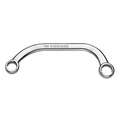 Facom Box End Wrench, Alloy Steel, Satin, Head Size 10 mm, 12 mm, Overall Length 5-1/2", 30&deg;