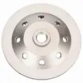 Diamond Vantage 4-1/2" Cup Segment Cup Grinding Wheel, 5/8"-11 Arbor, 13, 300 RPM, Segments: 9