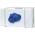 Glove Box Dispenser, White, Coated Wire, Holds: (1) Box, 5-43/64" Width