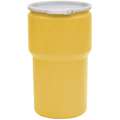 14 gal. Yellow Polyethylene Open Head Transport Drum