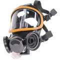 MSA Ultra-Twin Full Face Respirator, Respirator Connection Type: Threaded, 5 pt. Full Face Suspension T