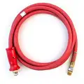 Air Brake Hose Assembly, 12 ft., Red W/Handle