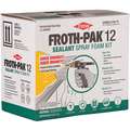 Froth-Pak Air Sealing Insulating Spray Foam Sealant Kit, 3.3 lb. Two Cylinders, Cream