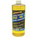 A/C Compressor PAG Lubricant, 32 oz., Plastic Bottle, Red/Yellow Tint