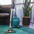 Makita Cordless Backpack Vacuum, 70 cfm, HEPA Vacuum Filtration Type, 1/2 gal, 9.9 lb Weight