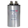 Titan Hd Oval Motor Run Capacitor,7.5 Microfarad Rating,370VAC Voltage