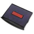 Stamp Pad,Dual Color,Blue/Red