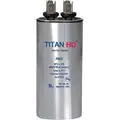 Titan Hd Round Motor Run Capacitor,25 Microfarad Rating,440VAC Voltage