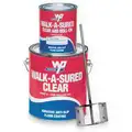 Wooster Products Anti-Slip Floor Coating: Epoxy, Walk-A-Sured, Gray, 1 gal Container Size