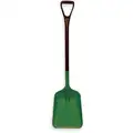 Industrial Shovel: Nonsparking, Chemical/Corrosion Resistant, 10 1/5 in Blade Wd