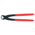 End Cutting Nippers: 8 in Overall Lg, For 0.08 in Max Wire Thick, Steel, Plastic
