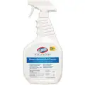 Clorox Healthcare Disinfectant Cleaner, 32 oz. Trigger Spray Bottle, Unscented Liquid, Ready to Use, 6 PK